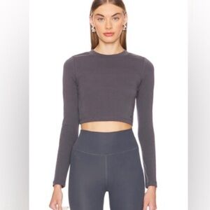 NWT- IVL COLLECTIVE- Jersey Cropped Long Sleeve